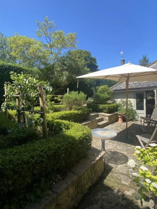 The garden at North Knapp, Milborne Port